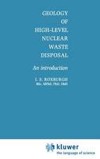 Geology of High-Level Nuclear Waste Disposal: An introduction