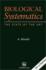 Biological Systematics: The State of the Art