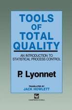 Tools of Total Quality: An introduction to statistical process control