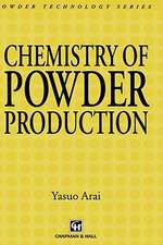 Chemistry of Powder Production