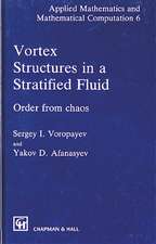 Vortex Structures in a Stratified Fluid: Order from Chaos