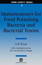 Immunoassays for Food Poisoning Bacteria and Bacterial Toxins