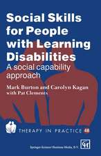 Social Skills for People with Learning Disabilities: A social capability approach