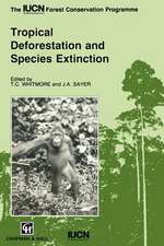 Tropical Deforestation And Species Extinction