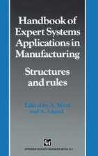 Handbook of Expert Systems Applications in Manufacturing