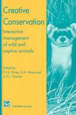 Creative Conservation: Interactive management of wild and captive animals