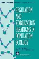 Regulation and Stabilization Paradigms in Population Ecology