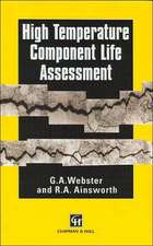 High Temperature Component Life Assessment