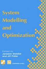 System Modelling and Optimization