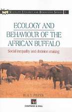 Ecology and Behaviour of the African Buffalo