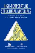 High-temperature Structural Materials