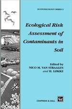 Ecological Risk Assessment of Contaminants in Soil