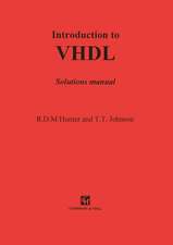 Introduction to VHDL: Solutions manual