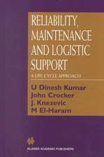 Reliability, Maintenance and Logistic Support