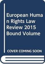 European Human Rights Law Review