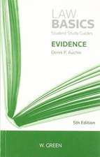 Auchie, D: Evidence LawBasics