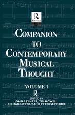 Compan Cont Music Thought 2vol