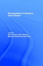 Encyclopedia of Literature and Criticism