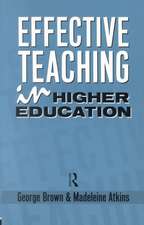 Effective Teaching in Higher Education