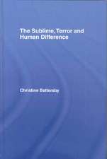The Sublime, Terror and Human Difference