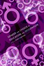 Gender and Choice in Education and Occupation