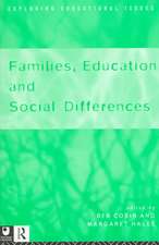 Families, Education and Social Differences