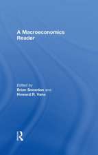 A Macroeconomics Reader