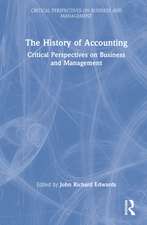 The History of Accounting