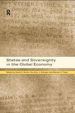 States and Sovereignty in the Global Economy