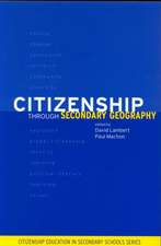 Citizenship Through Secondary Geography