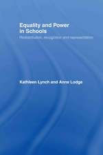 Equality and Power in Schools: Redistribution, Recognition and Representation