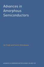 Advances in Amorphous Semiconductors