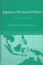 Japanese Electoral Politics: Creating a New Party System