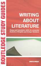 Writing About Literature: Essay and Translation Skills for University Students of English and Foreign Literature