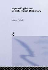 Ingush-English and English-Ingush Dictionary