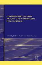 Contemporary Security Analysis and Copenhagen Peace Research