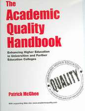 The Academic Quality Handbook