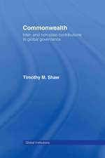 Commonwealth: Inter- and Non-State Contributions to Global Governance