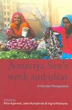 Amartya Sen's Work and Ideas: A Gender Perspective