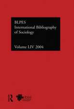 IBSS: Sociology: 2004 Vol.54