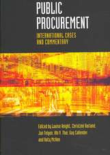 Public Procurement: International Cases and Commentary