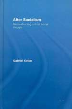 After Socialism: Reconstructing Critical Social Thought