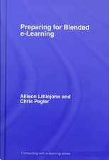 preparing for blended e-learning