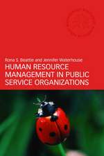 Human Resource Management in Public Service Organizations