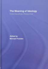 The Meaning of Ideology: Cross-Disciplinary Perspectives