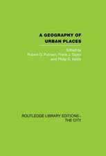 A Geography of Urban Places