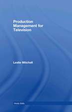 Production Management for Television