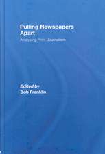 Pulling Newspapers Apart: Analysing Print Journalism