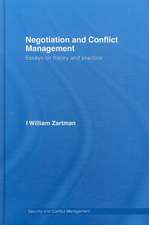 Negotiation and Conflict Management: Essays on Theory and Practice