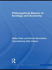 Philosophical Basics of Ecology and Economy